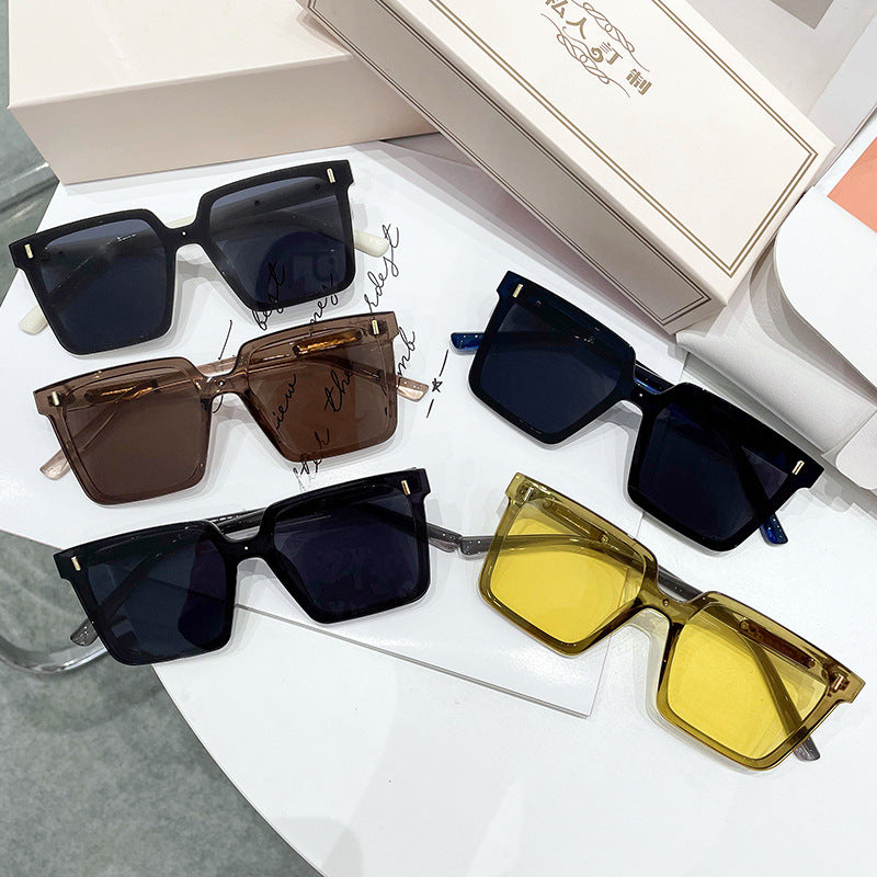 Venta al por mayor Gafas de sol con protección UV y marco cuadrado para PC